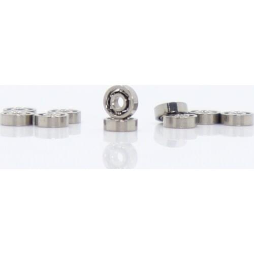 681 Ball Bearing 1*3*1 mm 10PCS ABEC-1 Non Standard Deep Groove Open Bearings 618/1