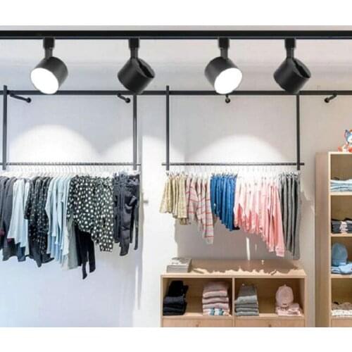 Free Shipping 12W 15W 20W Rail spotlight led track light rail lamps 85-265V LED Ceiling Lamps home commerical Shop stores Light