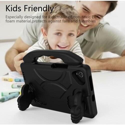 Kids Stand Protective Case for Samsung Galaxy Tab A7 Lite 8.7'' 2021 SM-T220 T225 Shockproof EVA Cover Tablet Funda