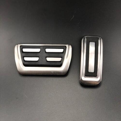 EAZYZKING Stainless Steel NO Drill Car styling Gas Fuel Brake clutch Pedal pad case for Mazda 3 M3 Mazda 6 M6 2003-2013