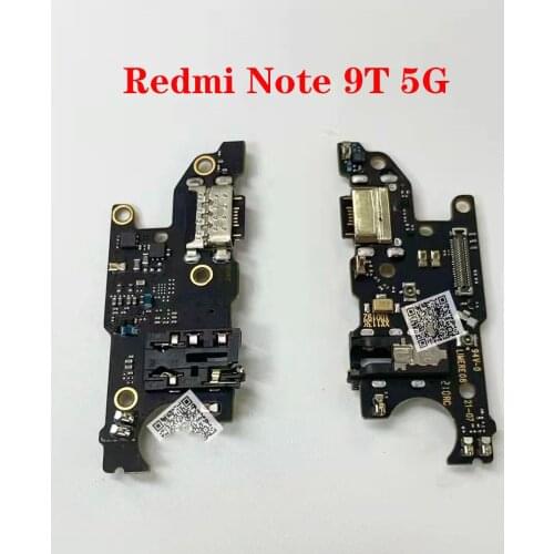 For Xiaomi Redmi Note 9T 5G Original USB Charger Charging Port Ribbon Flex Cable USB Dock Connector Board