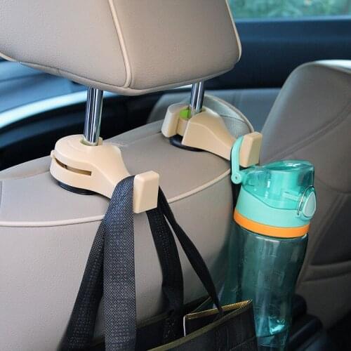 Side lock hook for car and car creative hook can hide bag hanging water bottle G07