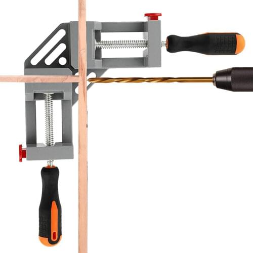 Multifunction 90 Degree Right Angle Clip Folder Picture Frame Corner Clamp Quick Fixed Clamps Corner Holder Woodworking Tool