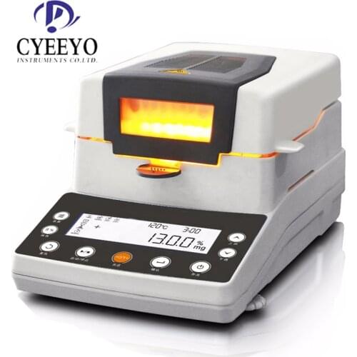 Flour Animal Feed Powder digital with printer halogen moisture analyzer Meter Analyzer Tester