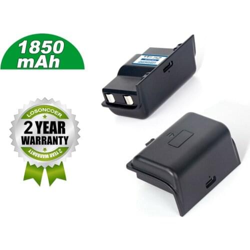 LOSONCOER 1850mAh For Microsoft Xbox Series X S Controller Rechargeable Battery Pack Spare Control Gamepad Wireless Charger Play