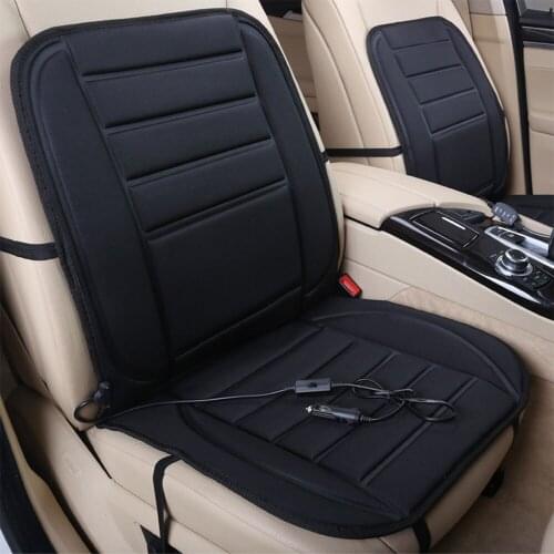 12V Heated Car Seat Cushion With 2 Heat Levels Warm Non Slip Front Driver Passenger Seat Pad Cover For Winter Car Heated Cushion