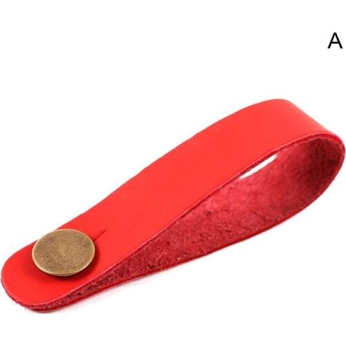 Guitar Headband Holder Button Safety Lock Leather Universal Ukulele Electric Acoustic Folk Guitar Neckband C5Y0