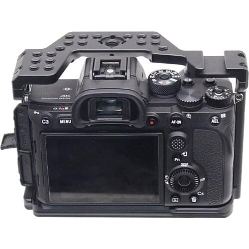 Professional Camera Cage for Sony A7R4 Camera Protective Cover Aluminum Alloy Video Stabilizer Mount