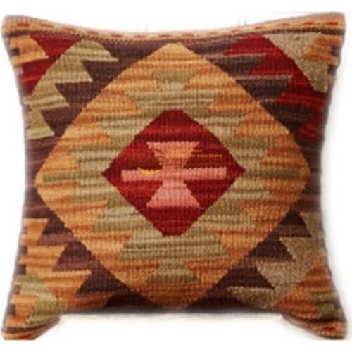 Handmade Kilim Wool Handmade Gorgeous Wool Fancy Chair Pad