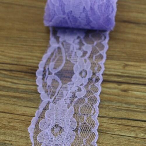 Heat! 5.5cm light purple lace DIY jewelry / garment accessories
