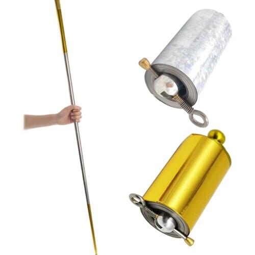 Outdoor Portable Pocket Staff Steel Metal Sport al Wand Trick Toy
