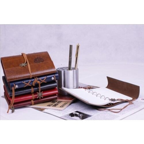 Vintage EDC Gear Outdoor Waterproof Notebook Leather Diary Sketch book Journals Notepad All Weather Travel Memo