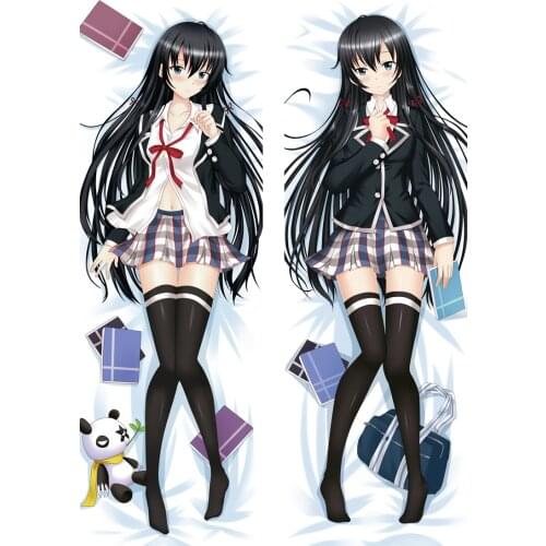 2021-March Anime My Youth Romantic Comedy Is Wrong, As I Expected Dakimakura Body Decorative Pillowcases Hugging Pillow Cover