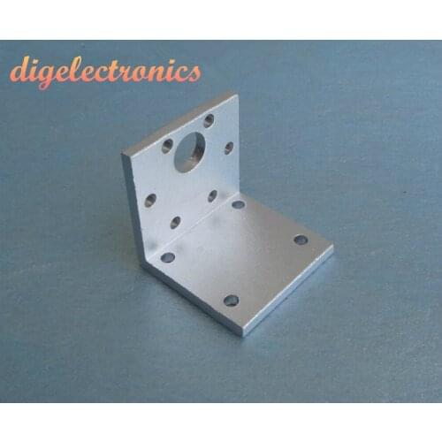 37mm DC Geared Motor Bracket Aluminum Alloy Geared Motor Mount Mounting Base Seat