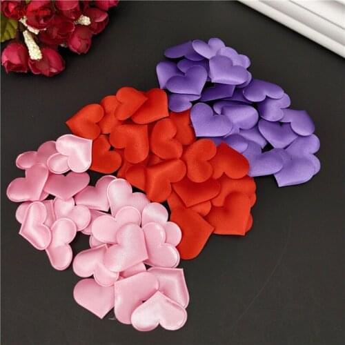 500pcs 2cm Wedding Flower Petals Throwing Sponge Heart Petals Wedding Table Decoration Valentines Day Decor Party Supply 8zHH199