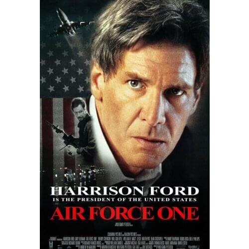 AIR FORCE ONE MOVIE Art print Silk poster Home Wall Decor