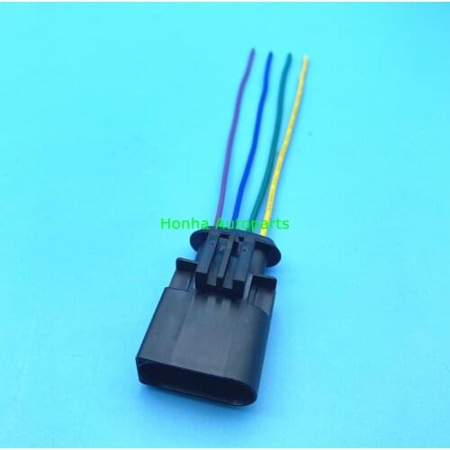 Free shipping 5/10/20/50/100pcs 4pin male of 50290698 2E0 905 229 2E0905229 car electrical waterproof connector wire harness