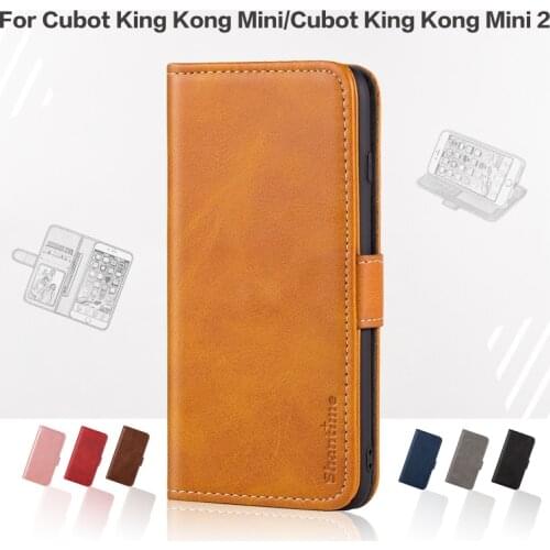 Flip Cover For Cubot King Kong Mini Business Case Leather Luxury With Magnet Wallet Case For Cubot King Kong Mini 2 Phone Cover