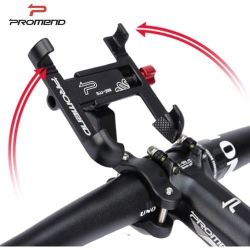 Bicycle Mobile Phone Holder Can Rotate And Adjust Multi-Angle Mountain Bike Electric Bicycle Aluminum Alloy Mobile Phone Holder