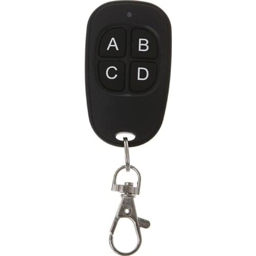 Copy Remote Control 433MHz 315MHz Cloning Duplicator Wireless 4 Keys Universal Waterproof Garage Gate Electric Door Key Fob