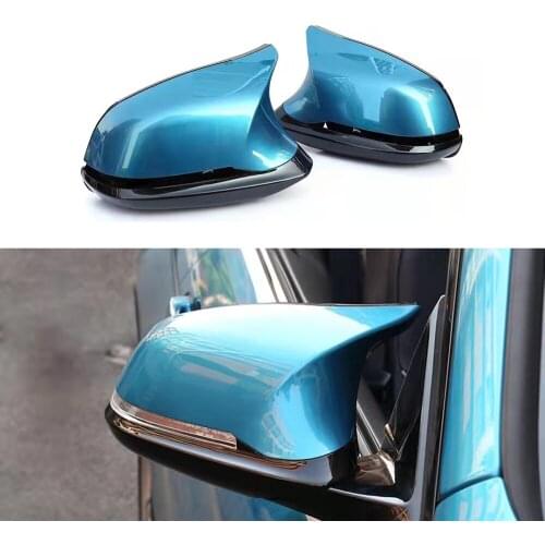Mirror Cover for BMW 1 2 3 4 X Series F20 F21 F22 F23 F30 F31 F32 F33 F36 X1 E84 M3 M4 Rear View Caps 6 Pieces/set ABS