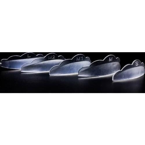 HOT!!! 5Pcs Silicone Eyelash Perm Pad Recycling Lashes Rods 3D Eyelash Curler h5