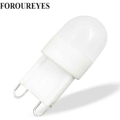 Mini 220V LED Bulb 110V 1.5W SMD3030 G9 Ceramic Lamp For Chandelier Lighting Ceiling Lights Replace Halogen Light