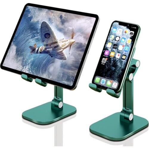 Mini Foldable Mobile Phone Holder Stand Adjustable Telescopic Desktop Tablet Bracket Mount Holder for Universal Phone Tablet Use