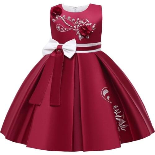Baby Girls Dress 2021 New Autumn Children Clothing Party Elegant Princess Long Tulle Baby Girls Kids Wedding Ceremony Dresses