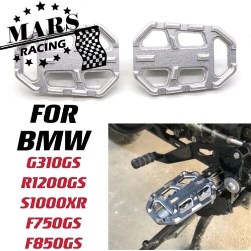 Motorcycle amplification Wide Motorcycle pedal Foot Pegs Pedals Rest Footpegs For BMW G310GS R1200GS S1000XR F750GS F850GS