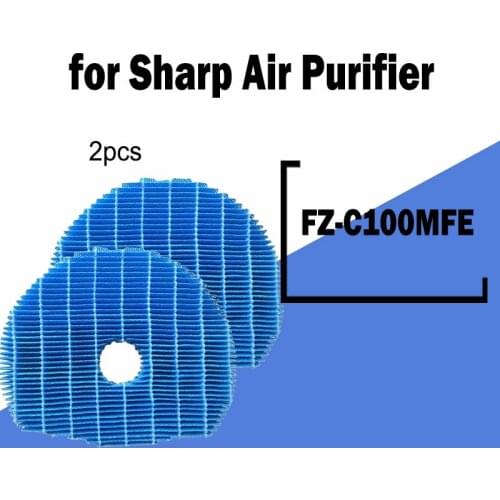 Humidifier Filter FZ-C100MFE For Sharp Air Purifier KC-840E KC-A840TA KC-C70TA KC-860E KC-C150E 2PCS