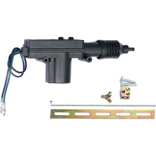 1Set Universal Heavy Duty Power Door Lock Actuator Motor 2 Wire 12V Car Locking System Actuator Single Gun Type Kit