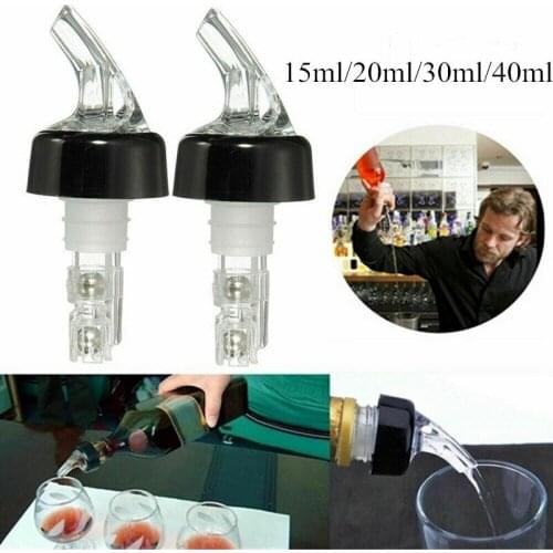 20ml/30ml Bar Kitchen Tool Quantitative Wine Pourer ABS Plastic Wine Bottle Stopper Alcohol Liquid Dispenser Wine accessories