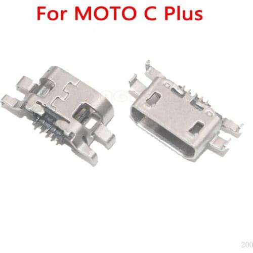 500PCS/Lot For Motorola MOTO C XT1755 / C Plus USB Charge Socket Jack Port Plug Charging Dock Connector