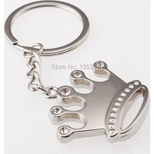 Free Shipping! "Imperial crown"Keychain with"Diamond" Wedding Favors & Gifts Wedding Souvenirs Wedding Supplies