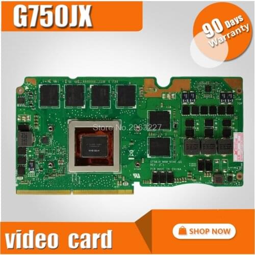 GTX 770M 3GB N14E-GS-A1 VGA card For Asus ROG G750Y47JX-BL G750J G750JX laptop card GeForce VGA Graphic card Video card