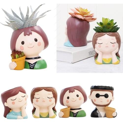 Small Succulent Planter Pots Tiny Flower Plant Containers Indoor Balcony Decor