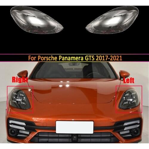Car Headlight Lens For Porsche Panamera GTS 2017 2018 2019 2020 2021 Headlamp Cover Replacement Auto Shell