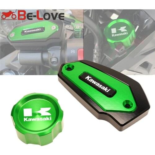 Motorcycle New Sale For KAWASAKI Z900 Z650 Z800 ER6N/F VERSYS650 Front & Rear brake Fluid Cylinder Master Reservoir Cover Cap