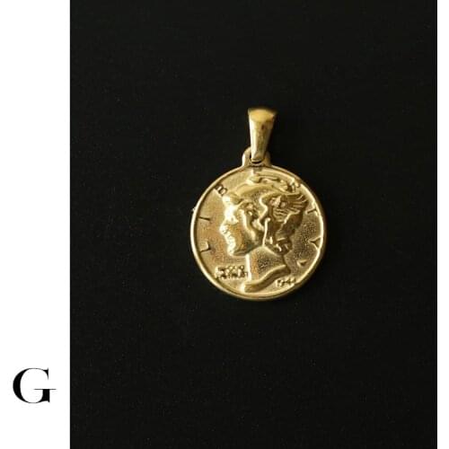 GHIDBK Coin Pendants