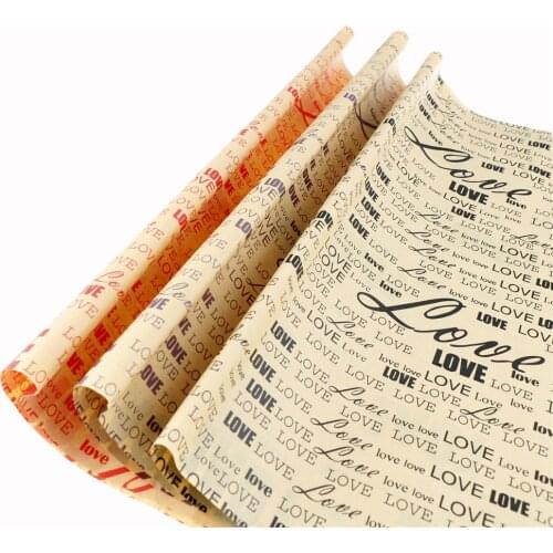 For Christmas&Party Thanksgiving Flower Gift Packaging Wrapping Paper Florist Bouquet Wrap Newspaper Paper Material