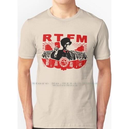 Rtfm-Moss T Shirt 100% Pure Cotton It Crowd Moss Rtfm Geek Nerd Funny Read Manual Transmission Richard Ayowade Crystal Maze
