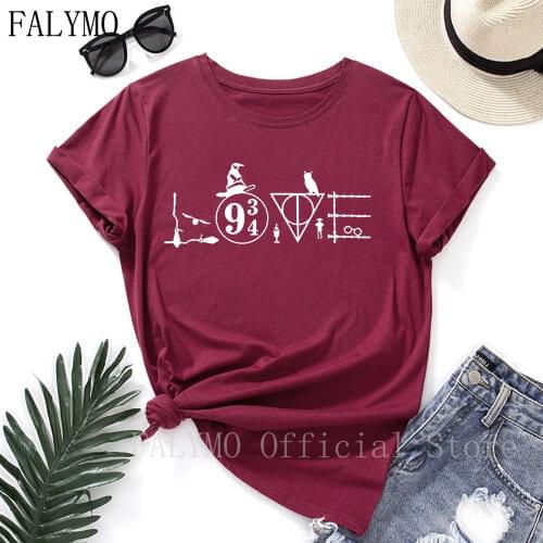 Love Geometry Printed Shirts Women Short Sleeve Cotton Summer Tops Graphic T-shirts Female Top Tee Gift Math Teacher Shirt Tees