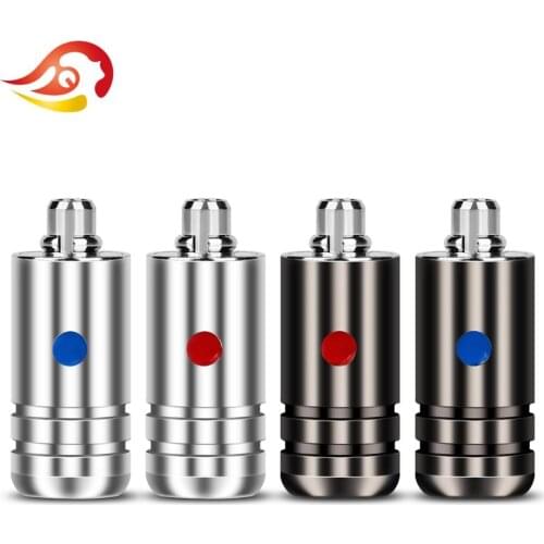 QYFANG Aurora 1 Pair Earphone MMCX Pin Rhodium Plated Beryllium Copper Headset Plug For SE846 Wire Connector Audio Jack Adapter