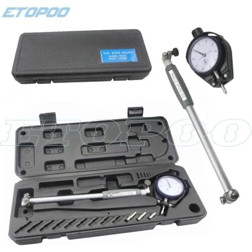 18-35mm 35-50mm 50-160mm/0.01mm Dial Bore Gauge Center Ring Dial Indicator Micrometer Gauges Measuring Tools