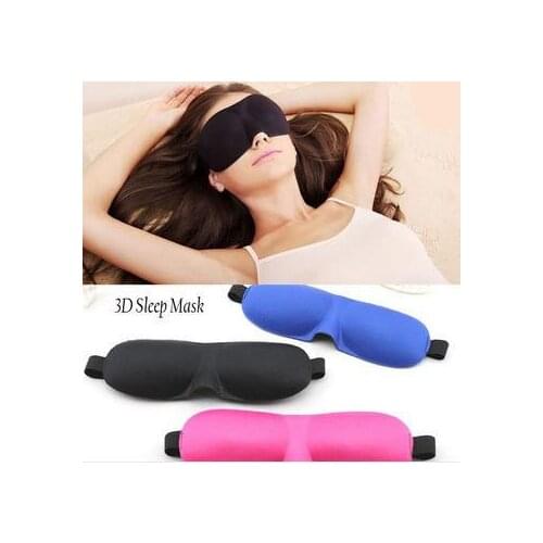 5pcs Travel Rest 3D Portable Soft Travel Sleep Rest Aid Eye Mask Eye Patch Sleeping Mask health Blindfold Eye Shade Nap Cover