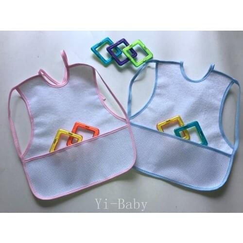 Free shipping 4PCS/Set Baby waterproof bib Infant saliva towels Burp Cloths Cross stitch bib Baby bib