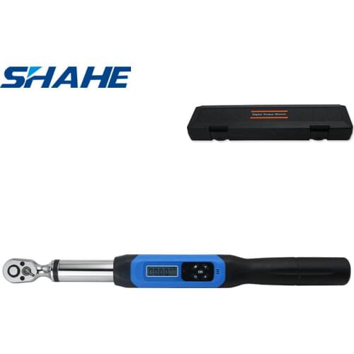Shahe 1/4" 3/8" torque wrench AWJ adjustable digital torque wrench Bike car Repair Torque Tool torque wrench digital