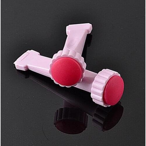 DIY Nail Art Stamping 2 in1 Stamp + Scraper for Image Plate