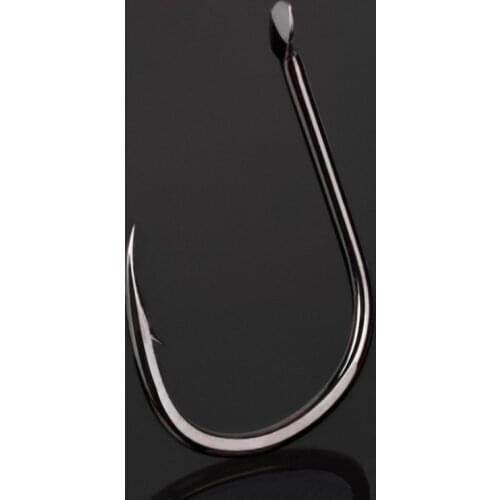 DYGYGYFZ 200pcs/set Super Sharped Forged Fishing Hooks 1#-15#High Carbon Steel Carp Fish Hook High Quality Barbed Hook